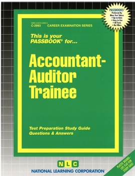 Paperback Accountant-Auditor Trainee Book