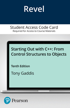 Revel for Starting Out with C++ from Control Structures to Objects -- Access Card