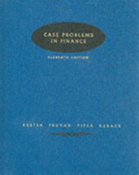 Paperback Case Problems in Finance Book