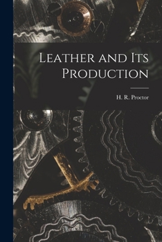 Paperback Leather and Its Production Book