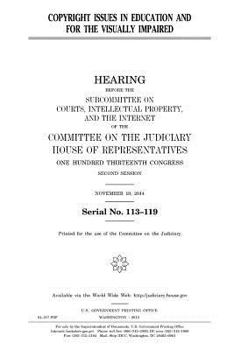 Copyright Issues in Education and for the Visually Impaired