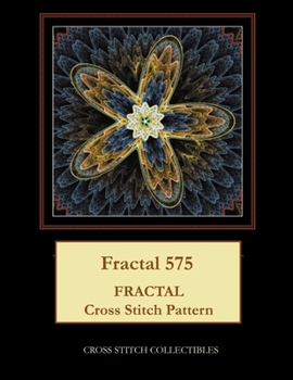 Paperback Fractal 575: Fractal cross stitch pattern [Large Print] Book