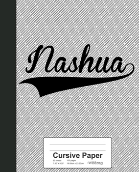 Paperback Cursive Paper: NASHUA Notebook Book
