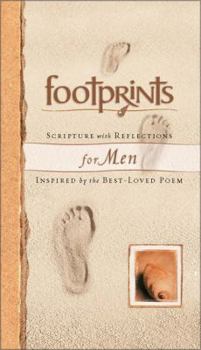 Hardcover Footprints Scripture with Reflections for Men: Inspired by the Best-Loved Poem Book