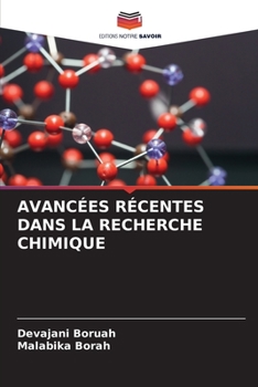 Paperback Avancées Récentes Dans La Recherche Chimique [French] Book