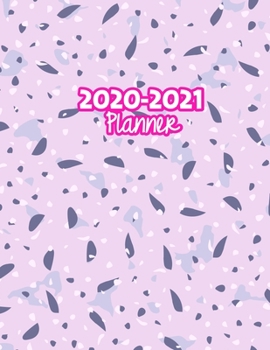 2020-2021 Planner: Two Year Calendar Organizer and Goal Journal | January 2020 - December 2021 Daily, Weekly and Monthly Planner Book with Back Sticker Expression Wall for 2 Years | Design Code 09986