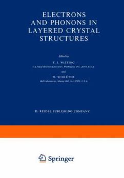 Paperback Electrons and Phonons in Layered Crystal Structures Book