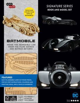 Hardcover IncrediBuilds: Batmobile Signature Series Book and Model Set Book