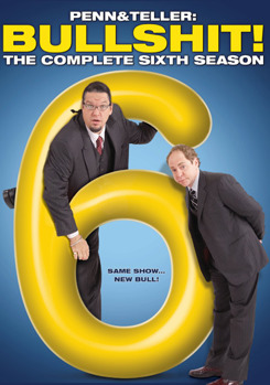 DVD Penn & Teller: Bullshit! The Complete Sixth Season Book
