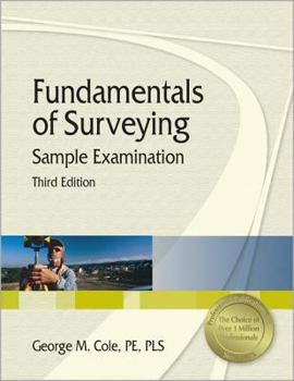 Paperback Fundamentals of Surveying Sample Examination Book