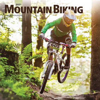 Calendar Mountain Biking 2021 Square Book