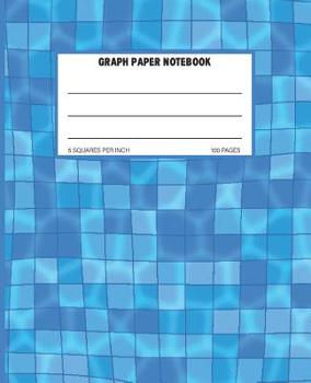 Paperback Graph Paper Notebook: Quad Ruled Grid Paper Math and Science Composition Notebook 100 Sheets 5 Squares Per Inch Book
