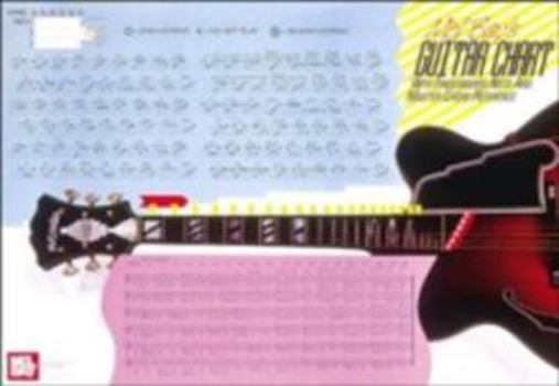 Paperback Guitar Master Chord Wall Chart Book