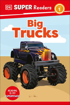 Paperback DK Super Readers Level 1 Big Trucks Book