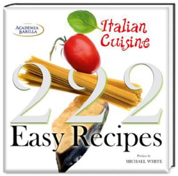 Paperback 222 Easy Italian Recipes Book