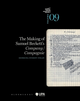 Paperback The Making of Samuel Beckett's Company/ Compagnie Book