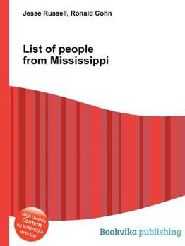 Paperback List of People from Mississippi Book