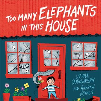Hardcover Too Many Elephants in This House Book