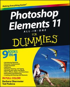 Paperback Photoshop Elements 11 All-In-One for Dummies Book