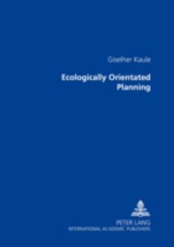 Paperback Ecologically Orientated Planning Book