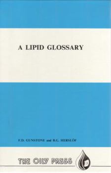 Hardcover A Lipid Glossary Book