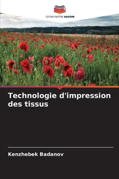 Paperback Technologie d'impression des tissus [French] Book