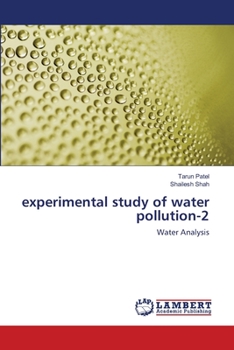 Paperback experimental study of water pollution-2 Book