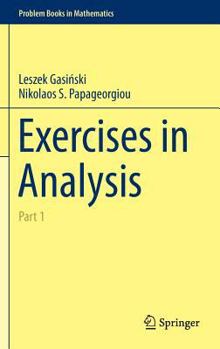 Hardcover Exercises in Analysis: Part 1 Book