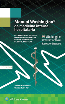 Paperback Manual Washington de medicina interna hospitalaria [Spanish] Book