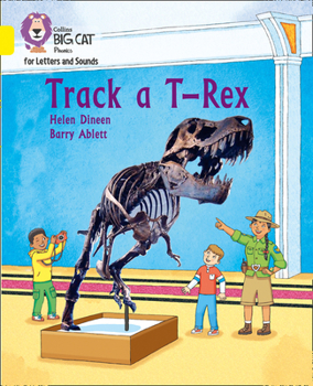 Paperback Track a T-Rex: Band 03/Yellow Book