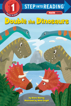 Paperback Double the Dinosaurs: A Math Reader Book