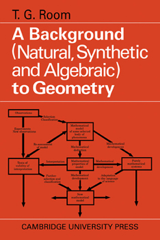 Paperback A Background to Geometry: Natural, Synthetic and Algebraic Book