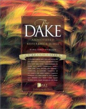 Leather Bound Compact Dake Annotated Reference Bible-KJV Book