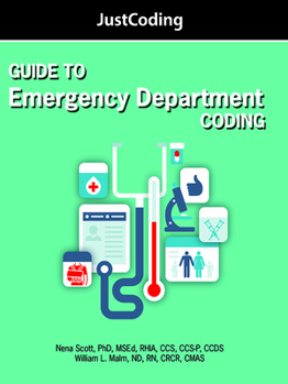 Paperback Justcoding's Guide to Emergency Department Coding Book