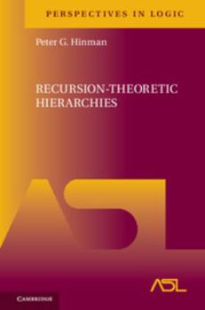 Hardcover Recursion-Theoretic Hierarchies Book