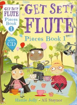 Paperback Flute Pieces Book 1 with CD Book