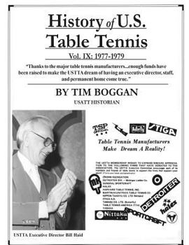 Paperback History of U.S. Table Tennis Volume 9 Book