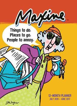 Calendar 2017 Academic Year Maxine Simplicity Planner Book