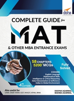 Paperback Complete Guide for MAT and other MBA Entrance Exams 4th Edition Book