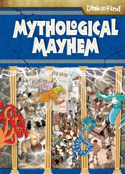 Hardcover Mythological Mayhem Look and Find Book