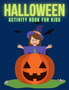 Paperback Halloween Avtivity Book for Kids Book