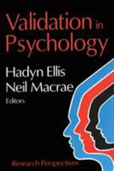 Paperback Validation in Psychology Book