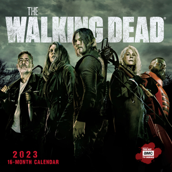 Unknown Binding Walking Dead 2023 Wall Book