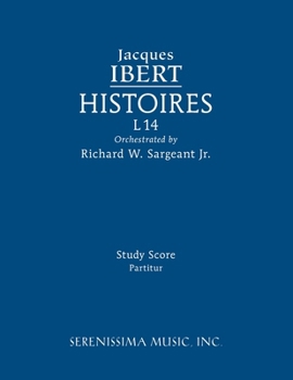 Paperback Histoires, L 14: Study score Book
