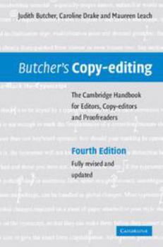 Printed Access Code Butcher's Copy-Editing: The Cambridge Handbook for Editors, Copy-Editors and Proofreaders Book