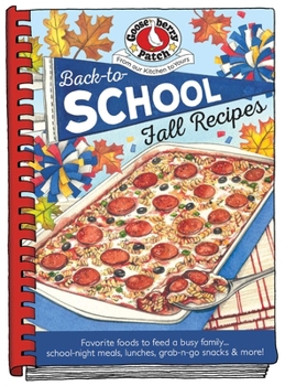 Hardcover Back-To-School Fall Recipes Book