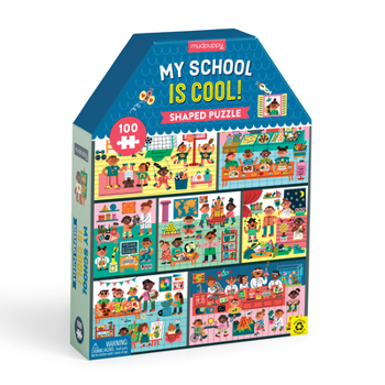 Misc. My School Is Cool 100 Piece Puzzle House-Shaped Puzzle Book