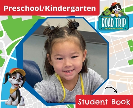 Vacation Bible School (Vbs) 2025 Road Trip Preschool/Kindergarten Student Book (Pkg of 6): On the Go with God