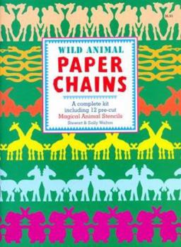 Paperback Wild Animal Paper Chains Book