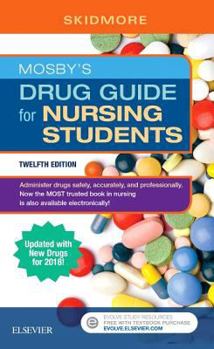 Paperback Mosby's Drug Guide for Nursing Students with 2018 Update Book